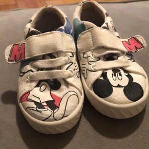 Zara Mickey Mouse Velcro sneakers summer 2019